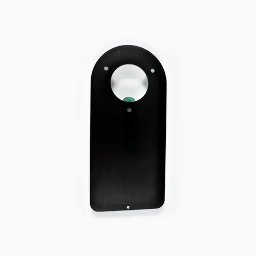 Motogadget Plaque de montage universelle Motoscope Classic type B, anodisée noire