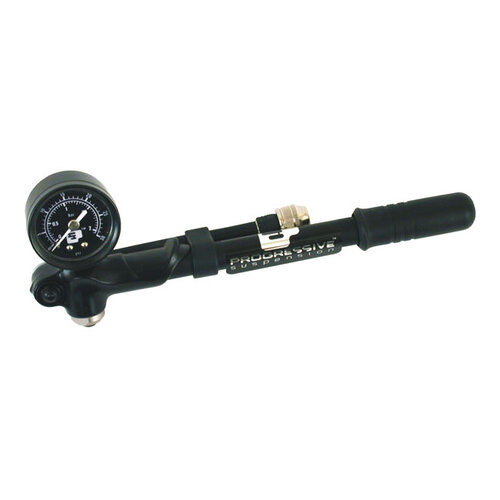 Progressive Suspension Luchtpomp Met 100 Psi/6,9 Bar Manometer