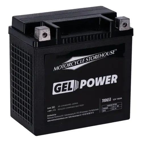 MCS Versiegelte GEL-Batterie der Nano-Serie 12 V | 14 Ah | 260 CCA