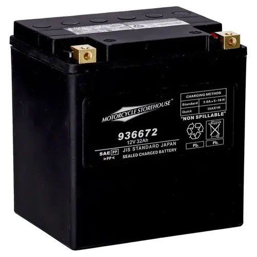 MCS Standardserie – AGM-versiegelte Batterie 12 V | 32 Ah | 450 CCA