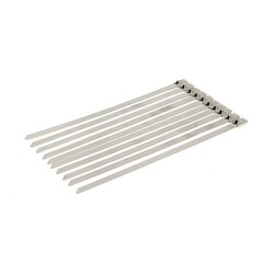 Kabelbinder aus Metall für Auspuffummantelung (Preis für 10)