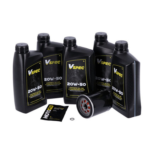 Vspec Oil kit HD Softail 2018–2023 Synthetic Milwaukee-Eight (M8) Softail – 107 / 114 / 117