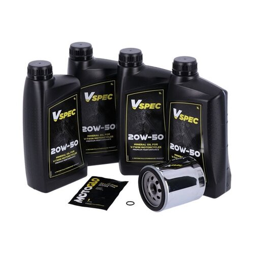 Vspec Oil kit HD Touring 1999–2016 Mineral Engine type Trike 2009-2016