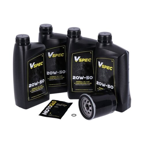 Vspec Oil kit HD Touring 1999–2016 Mineral Engine type Trike 2009-2016
