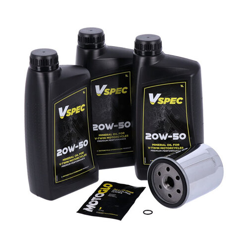 Vspec Oil kit HD Softail 1984–1998 Evolution (EVO) Big Twin – 1340 cc