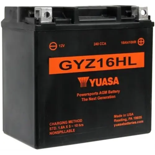 Yuasa GYZ16HL WC HD Sportster XR Street