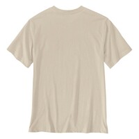 Irvine Layered Logo T-Shirt Hafermilch