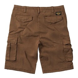 WCC CFL Cargo Shorts Khaki Bruin - 97% Katoen, 3% Spandex voor Extra Comfort