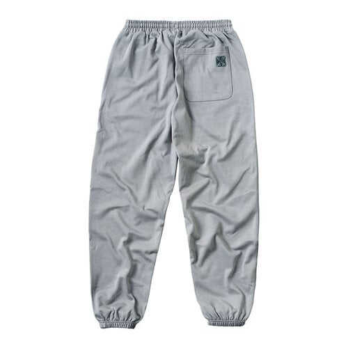 West Coast Choppers WCC Iron Oversized Sweatpants Grau - Schwerer Loopback-Fleece mit Reißverschlusstaschen