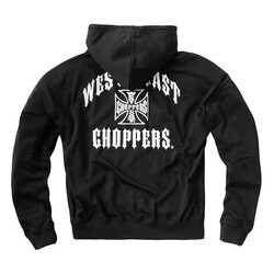 WCC Iron Oversized Zip Hoodie Zwart