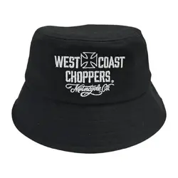 WCC Motorcycle Co. Bucket Hat Schwarz