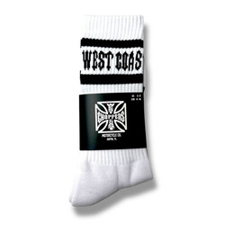 WCC OG Crew Socks White - Pair of Crew Socks with Logo