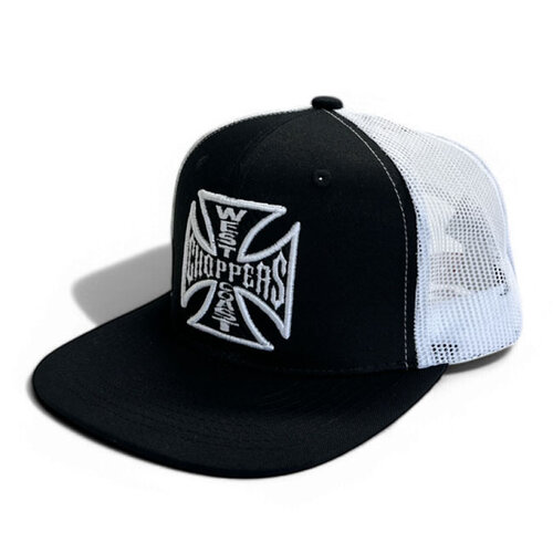 West Coast Choppers WCC OG Cross Flatbill Cap - Uniek ontwerp en hoge kwaliteit