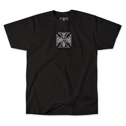 WCC Parts T-Shirt Black/White - 100% Cotton, Comfort Cut