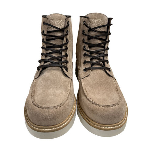 West Coast Choppers WCC Rigid Boots Sand - 100% Lederobermaterial, Naturkautschuksohle