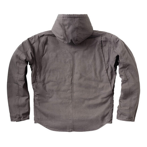 West Coast Choppers WCC Sherpa Gevoerde Werkjas Charcoal - Stevige Canvas met Geïsoleerde Kap