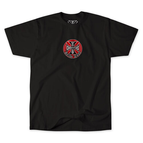 West Coast Choppers WCC Tank Logo T-Shirt Black - 100% Cotton, Iconic Design
