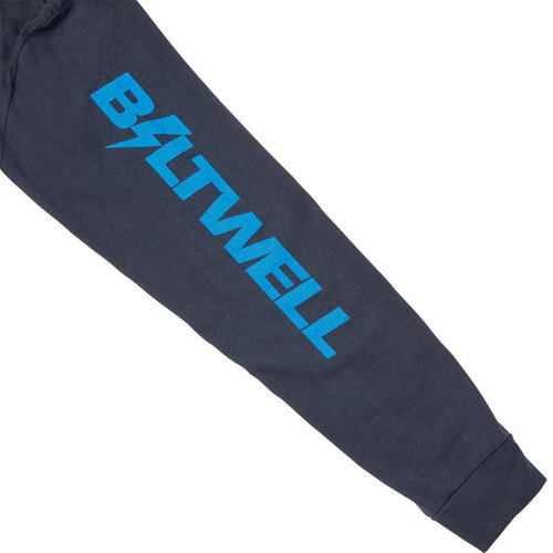 Biltwell ADVXL Langarm T-Shirt Schwarz - 100% Vorbehandelte Baumwolle, Robuste Regular Fit