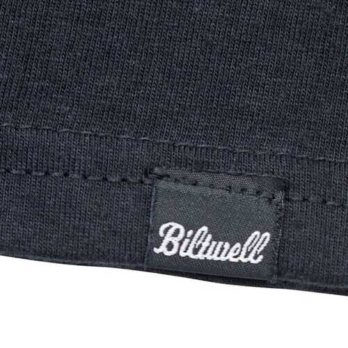 Biltwell Evolution T-Shirt Schwarz - 100% Vorbehandelte Baumwolle, Regular Fit