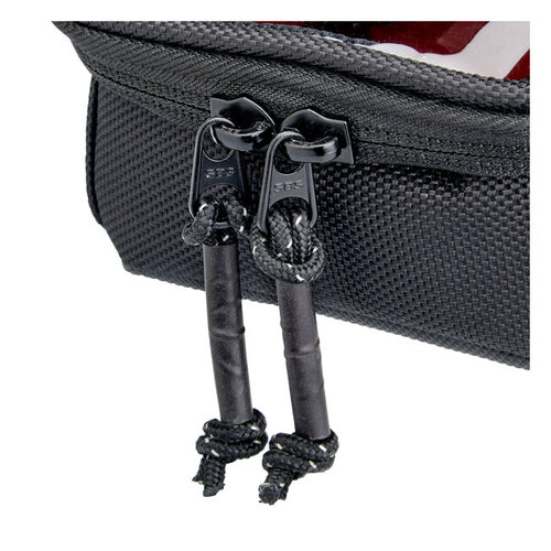 Biltwell Exfil-2 Mini Tank Bag Noir - Design Compact avec Couvercle Tactile et Fixation Magnétique - Ajustement Universel