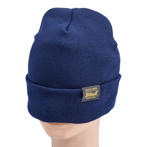 Biltwell Goods Beanie Navy - 97% Recycled Polyester, Classic Design
