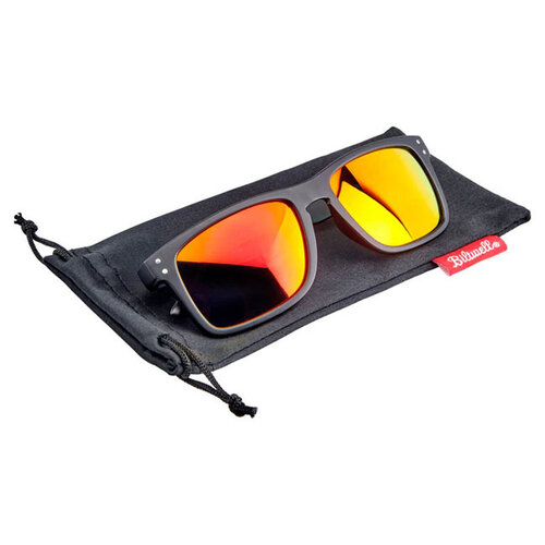Biltwell Lunettes Ramblr Miroir Rouge avec Verres Résistants aux Chocs