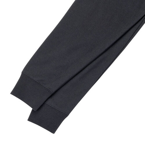 Biltwell Shorty Zip Hoodie Schwarz - Leichtgewicht 7.5oz Baumwolle mit Daumenlöchern