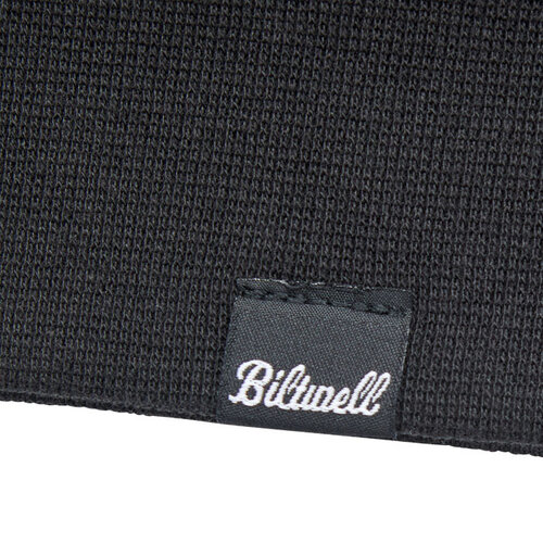 Biltwell Shorty Zip Hoodie Black - Lightweight 7.5oz Cotton with Thumbholes