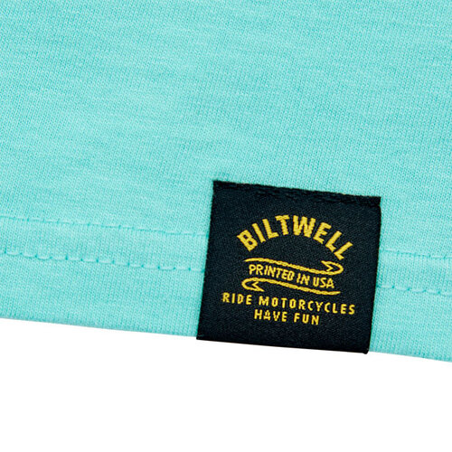 Biltwell Squatch T-Shirt Chalky Mint - 100% Cotton Regular Fit
