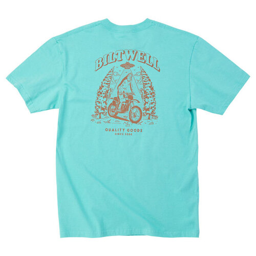 Biltwell Squatch T-Shirt Chalky Mint - 100% Katoen Regular Fit