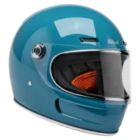 Casque Gringo SV Gloss Atlantic Teal - Coque ABS légère, Vents intégrés pour le confort
