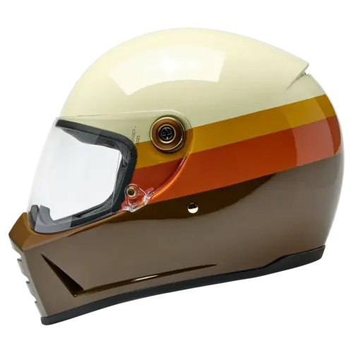 Biltwell Lane Splitter Helmet 20th Anniversary - ECE 06/DOT Approved, Rugged ABS Shell, Limited Edition with Custom Graphics