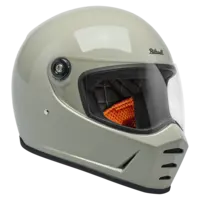 Lane Splitter Helm Chalk - ECE 06 & DOT Goedgekeurd, Robuuste ABS Buitenschil