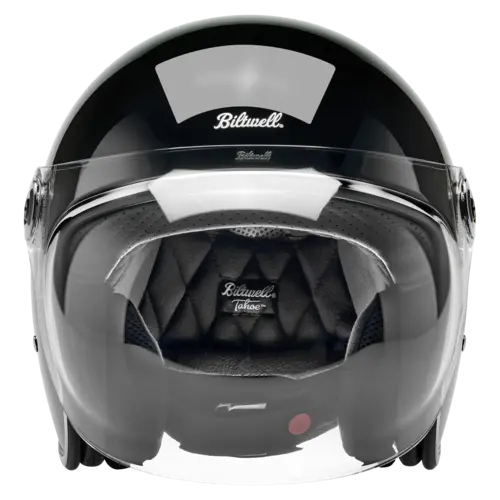 Biltwell Tahoe Jethelm Glänzend Schwarz