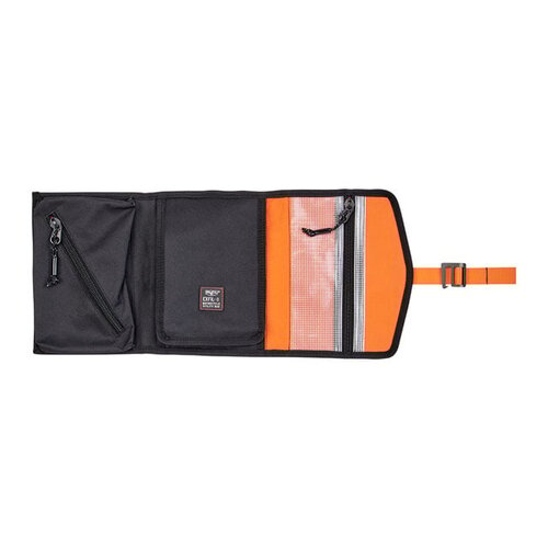 Biltwell Exfil-0 2.0 Trousse à Outils Noir/Orange avec Système MOLLE et Poches Rip-Stop