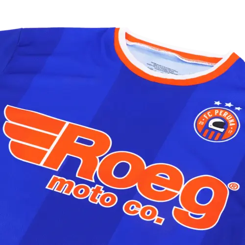 Roeg Roeg Peruna LE maillot de football bleu/orange