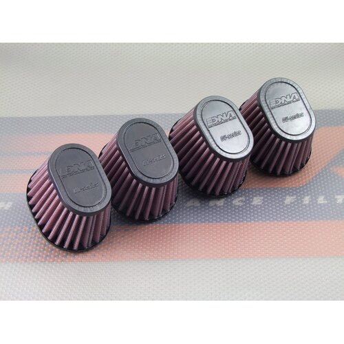 DNA 54MM Ovale Rubberen Filtertop | Set van 4 Filters