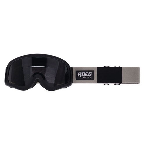Roeg Peruna Stripe Goggle | Black/White
