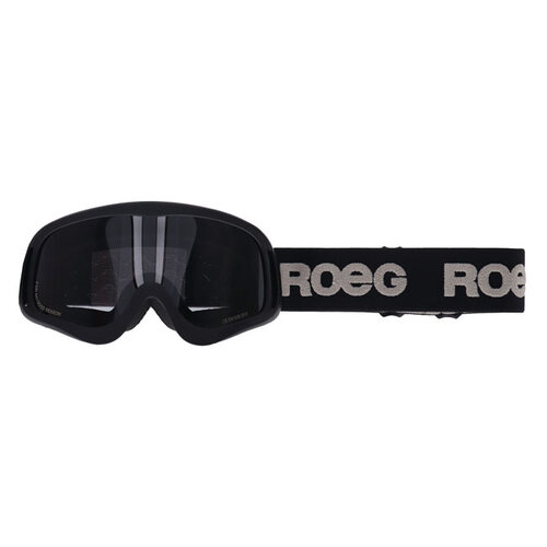 Roeg Peruna Logo Goggle | Black