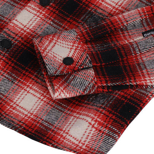 Roeg Chemise En Flanelle Blaze | Rouge | Choisissez La Taille