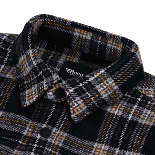Roeg Chemise En Flanelle Blaze | Gris | Choisissez La Taille