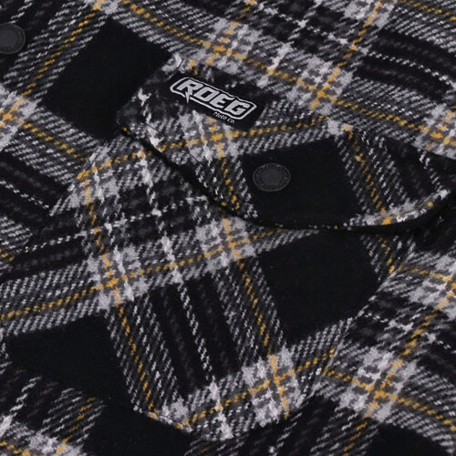 Roeg Chemise En Flanelle Blaze | Gris | Choisissez La Taille