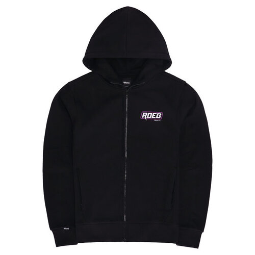 Roeg Sweat À Capuche Zippé Howard RFNFR | Noir | Choisissez La Taille