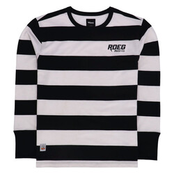 Ricky Stripe Jersey | White/Black