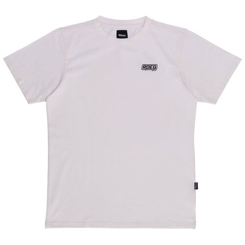 Roeg Kane Schlichtes T-Shirt | Weiß | Wählen Sie Größe