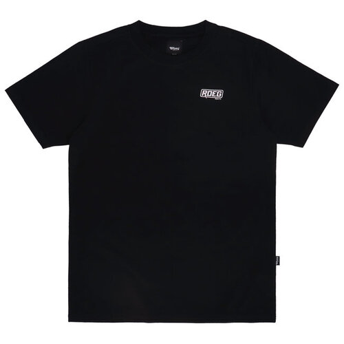 Roeg Kane Plain T-Shirt | Black | Choose Size