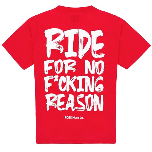Roeg Kane Plain T-Shirt Rot