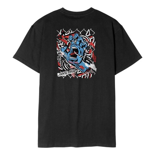 Santa Cruz Damaged Hand T-Shirt Noir
