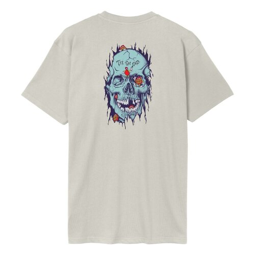 Santa Cruz Dot Dudes T-Shirt Warm Grey