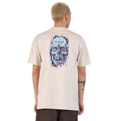 Santa Cruz Dot Dudes T-Shirt Warm Grey